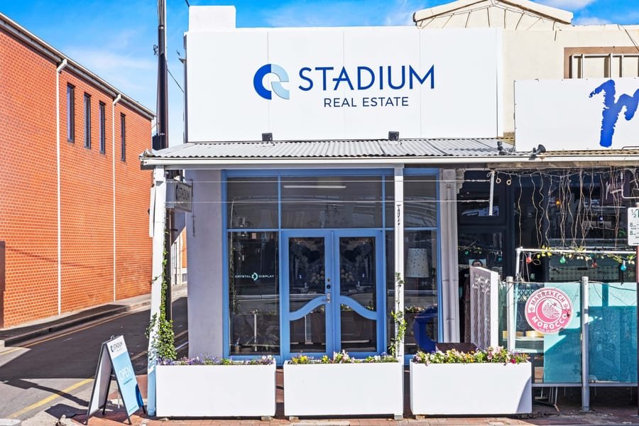 The Stadium Real Estate office on O&rsquo;Connell Street, North Adelaide